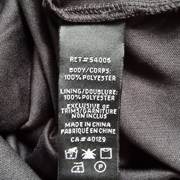 Retro 1920’s Art Deco Flapper Spangled Tasseled Sequined Black Dress Size 10 - Picture 9 of 13